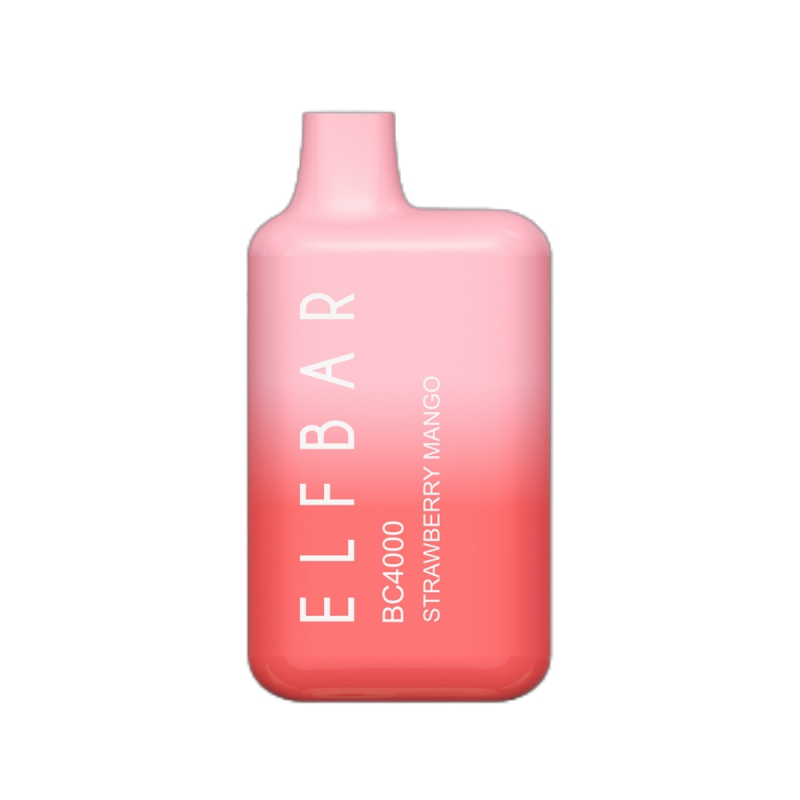 ELF BAR BC4000 Disposable Strawberry Mango 4000 Pu...